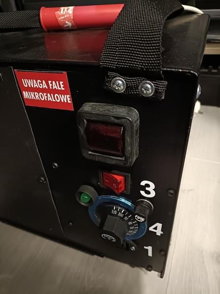 Generator mikrofal do dezynsekcji mikrofalowej szkodników drewna